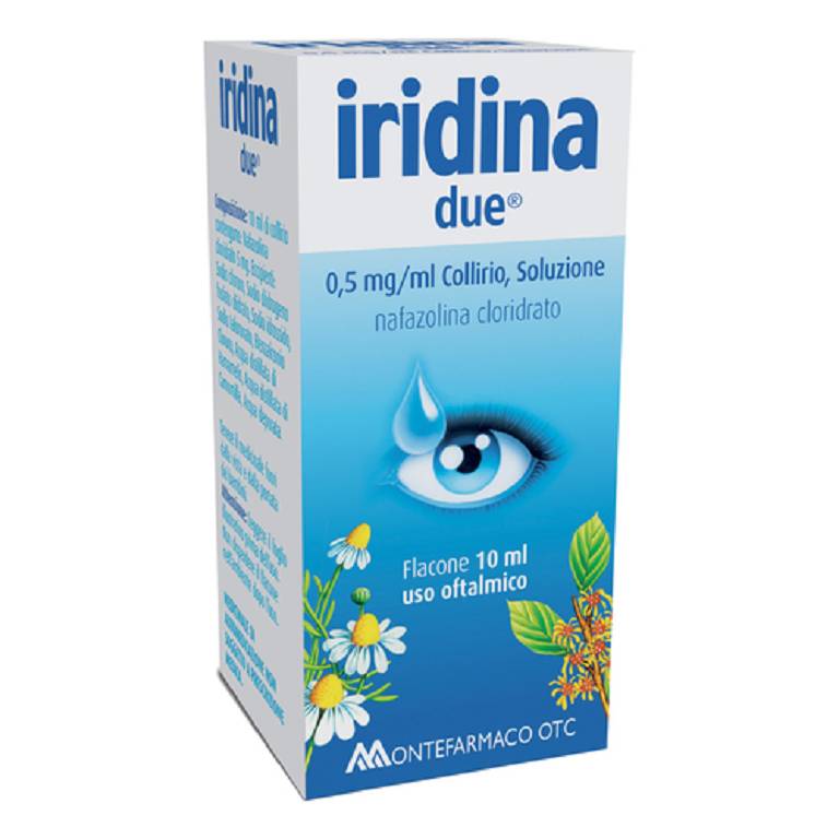 IRIDINA DUE*COLL 10ML 0,5MG/ML