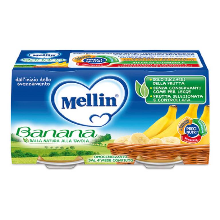 MELLIN OMOG BANANA 2X100G